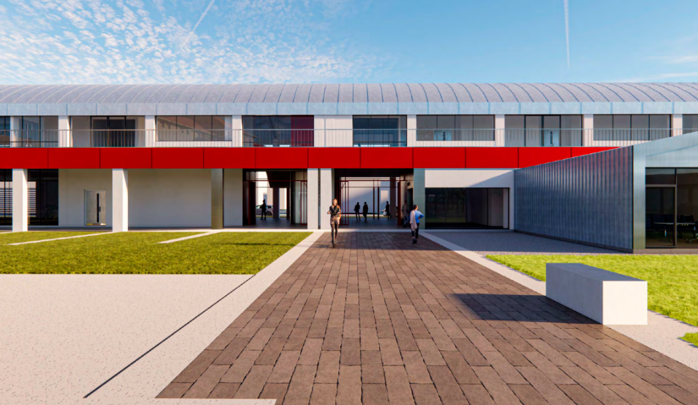 I render del progetto dell’Università di Padova per l’ex Caserma Salsa