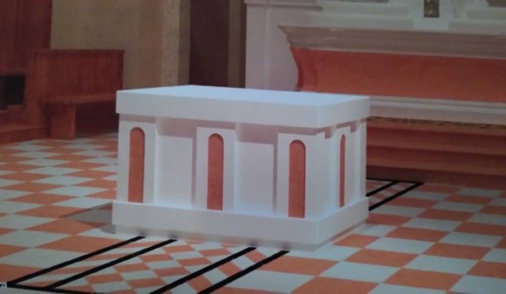 Consacrazione del nuovo altare di Selva del Montello