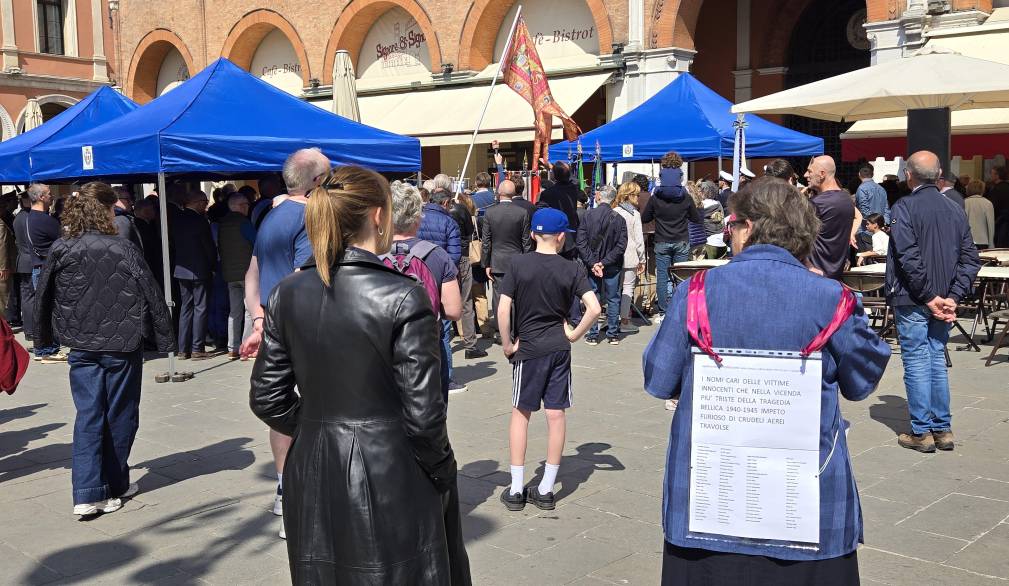 Commemorazione del 7 aprile in piazza dei Signori, 7 aprile 2026
