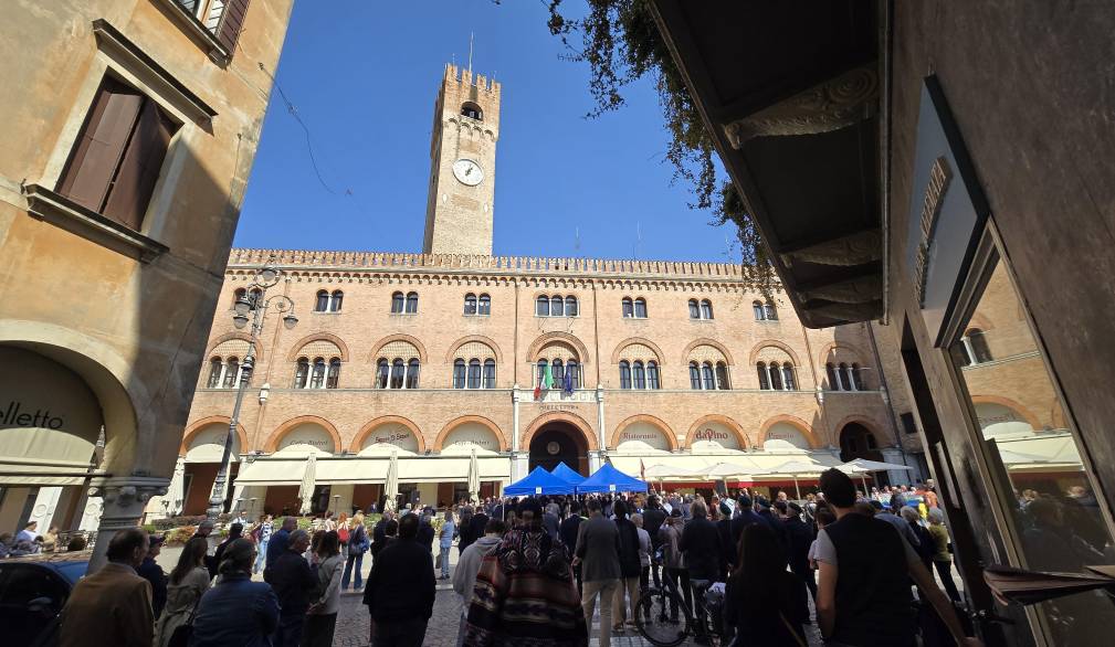Commemorazione del 7 aprile in piazza dei Signori, 7 aprile 2026