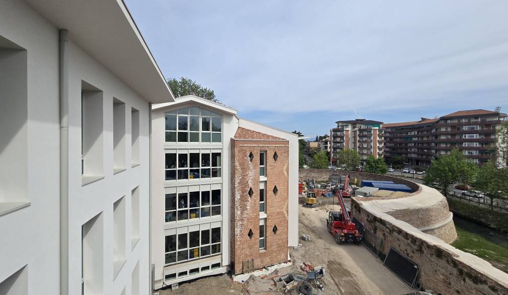 Vista esterna verso il put