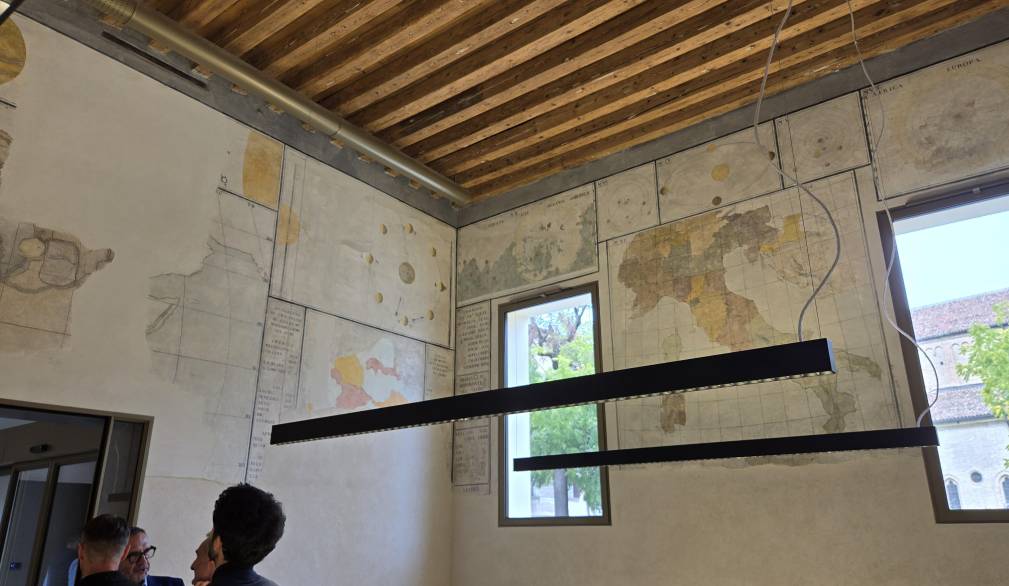 Palazzo Da Borso e i suoi affreschi tornano a splendere