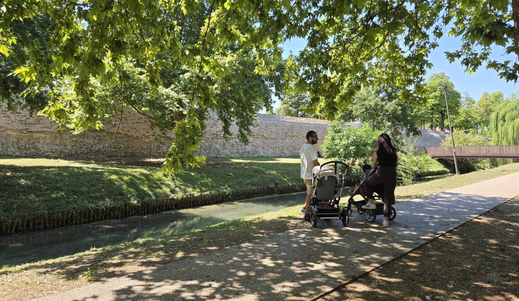 Treviso: inaugurato il restauro di parte della cinta muraria