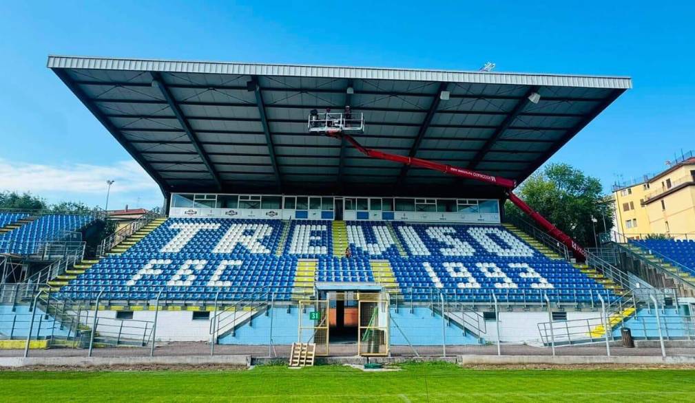 Treviso Fbc, lo stadio Tenni pronto per la serie C. Si gioca già lunedì