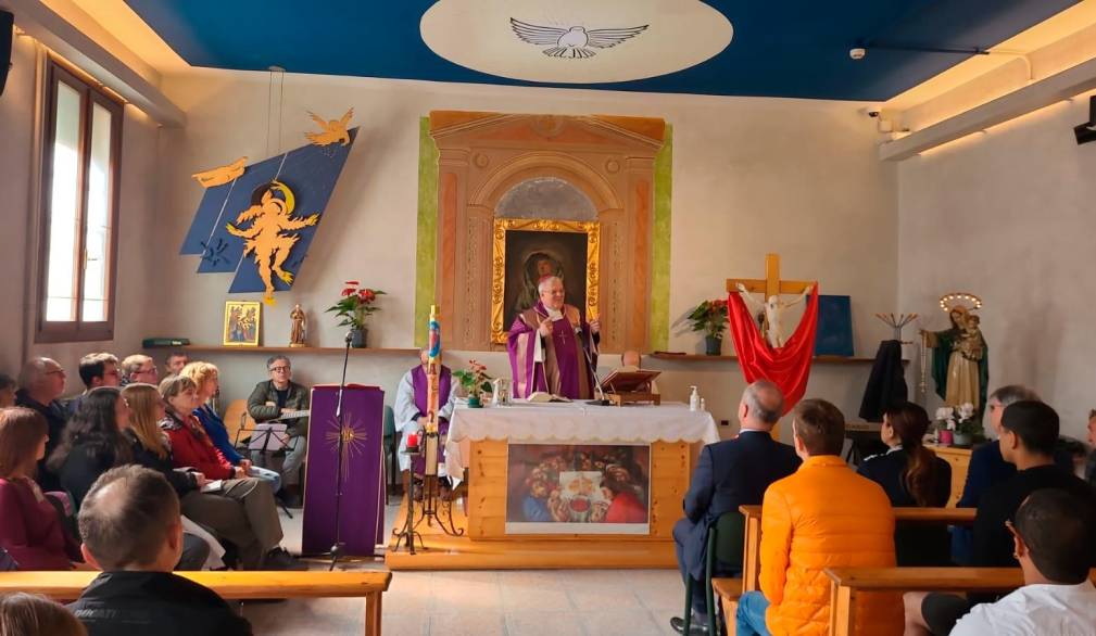 Mons. Tomasi in casa circondariale alle porte della Settimana santa