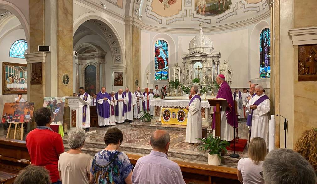A Nervesa della Battaglia una chiesa gremita per ricordare il vescovo Osório
