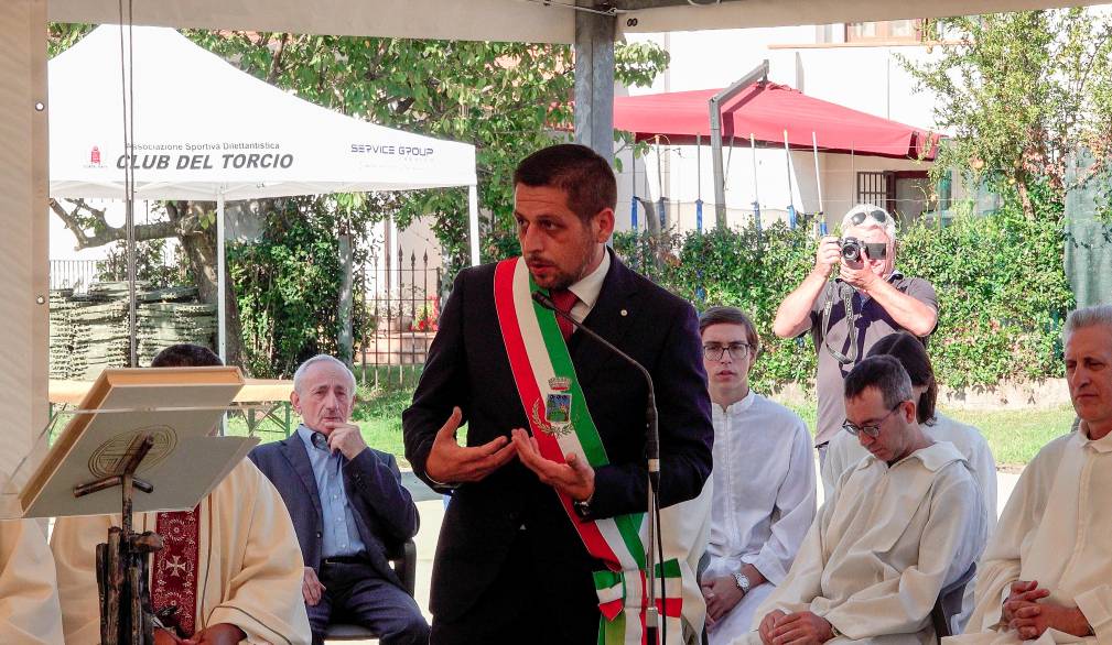 Posata la prima pietra della nuova chiesa di Giavera del Montello