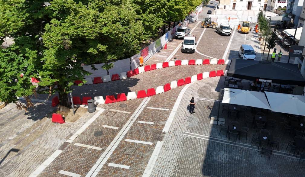 Mogliano: al via l’assetto finale della viabilità nel centro storico