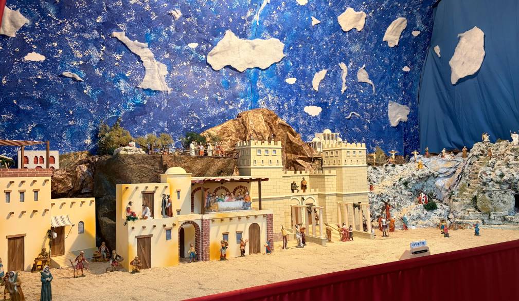 Fontane: il presepe pasquale in chiesa opera da ammirare e strumento educativo