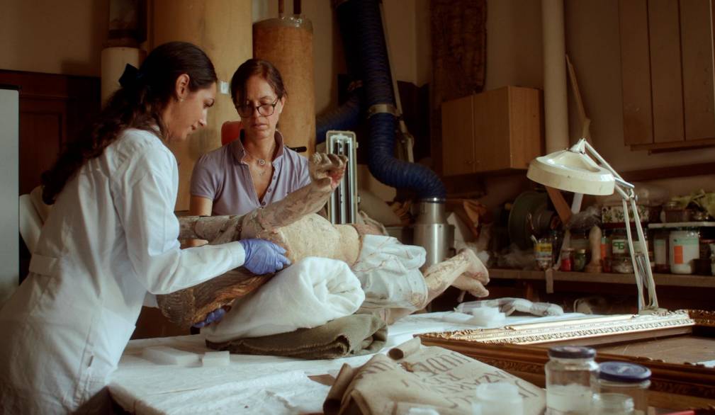 Restaurato i crocifisso ligneo del Tempio del donatore dell’Avis