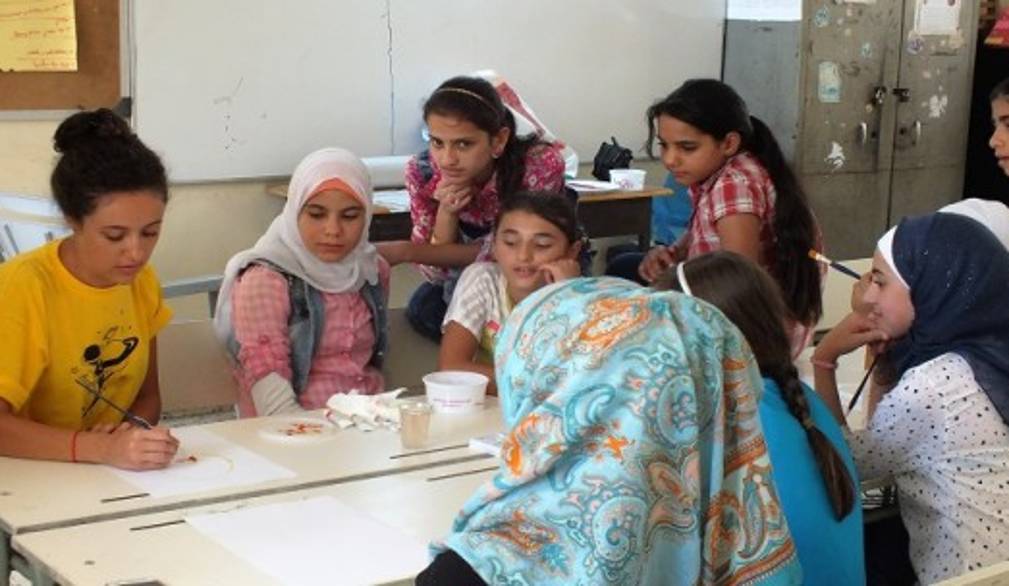 Le vacanze speciali di sei giovani trevigiani tra i profughi siriani