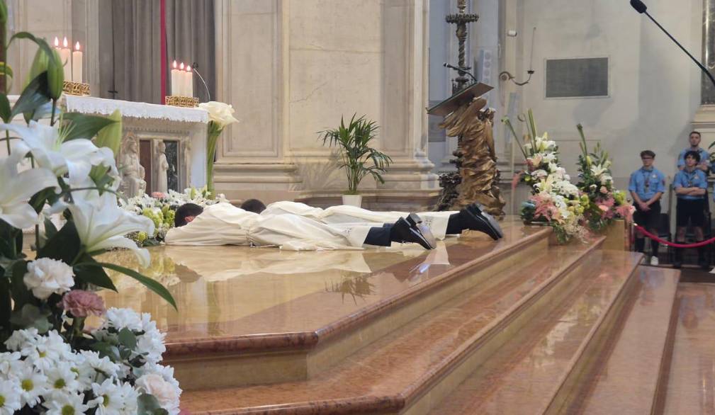 Matteo e Francesco diaconi: disposti a donarsi a Gesù e a diventare servi con lui