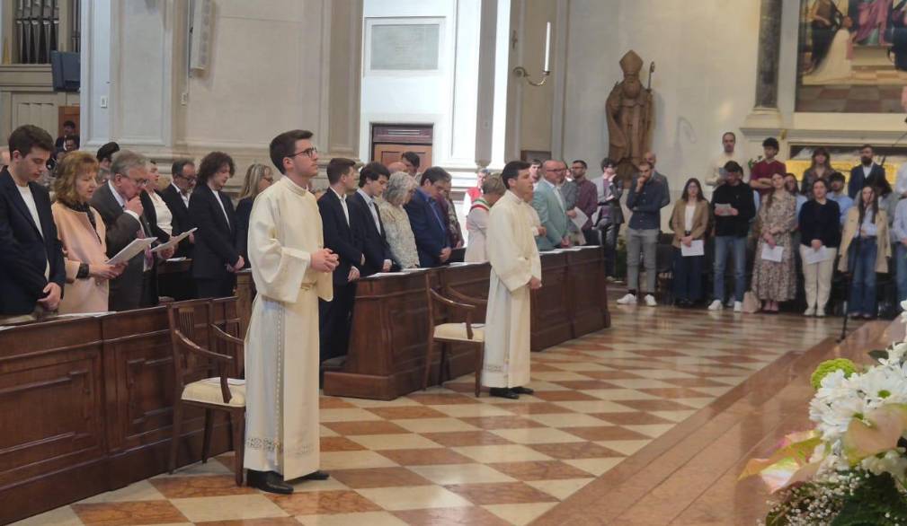 Matteo e Francesco diaconi: disposti a donarsi a Gesù e a diventare servi con lui