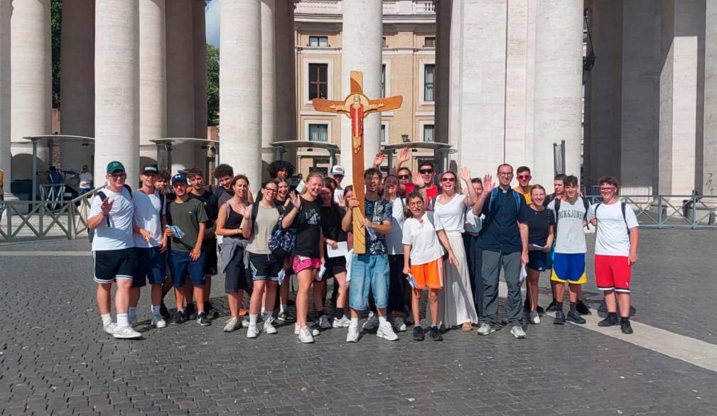 Castello di Godego: per i ragazzi, giunti a Roma, anche il saluto di papa Leone