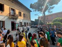 Vedelago, mille gru per la pace. Riuscita iniziativa con gli studenti di nove diverse classi