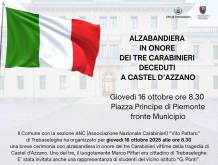 Il lutto di Trebaseleghe per la morte del carabiniere Marco Piffaro