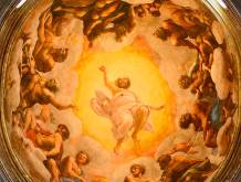 Correggio “Visione di san Giovanni a Patmos” 1520 - 1524, Cupola della chiesa di San Giovanni Evangelista - Parma