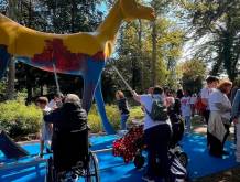 Con Marco Cavallo oltre i muri, bella festa di inclusione a Mogliano Veneto