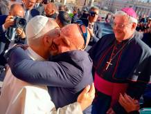 L’ascolto e l’abbraccio di papa Leone ai detenuti trevigiani, a Roma con il Vescovo