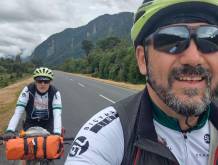 Da San Donà alla Patagonia: la solidarietà corre sui pedali