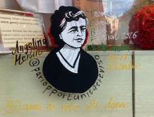 Angelina Merlin, vetrina di Gentj in via Pescheria 13