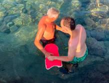 I ragazzi autistici di Casa gialla in volo fino al Giardino dei Carrubi di Pantelleria