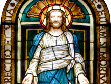 Vetrata “Cristo risorto” - foto Duomo San Donà