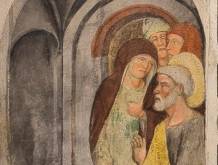 “Rinnegamento di Pietro - Gallo”, fine del XIV sec, cappella de Crocifisso, Chiesa di S. Lucia - Treviso