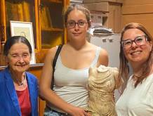 A destra, l’assessora alla cultura Beatrice Bonsembiante