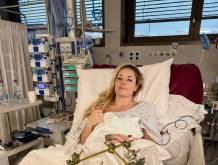 Lindsey Vonn, dal letto del Ca’ Foncello, ringrazia i medici e lo staff. I messaggi di Stefani e Conte