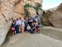 Gruppo di studenti e amici dell’Issr di Treviso, nel viaggio di fine aprile in Tunisia (Oasi di Miles)