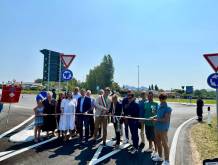 Inaugurata la nuova rotatoria tra Pieve del Grappa e Fonte