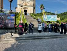 Grande festa nella comunità di Liedolo per la prima messa di don Mattia Gardin