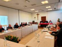 Immagini dell’incontro dei vescovi triveneti - Foto: Cet