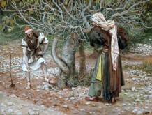 James Jacques Joseph Tissot, “Il Fico Sterile” (dalla serie “La vita di Cristo”), 1886-94, Brooklyn Museum of Art, New York, USA