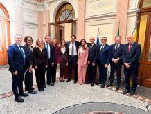 La nuova Giunta del Veneto, guidata da Alberto Stefani