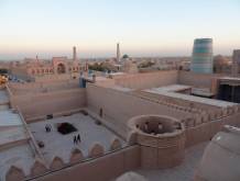 La città di Khiva, dalle mura