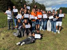 Giovani coinvolti in una delle progettualità
