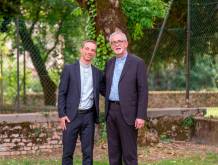 In festa per don Mattia