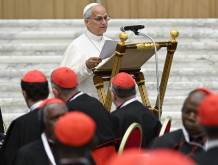 Leone XIV: ai cardinali, “ho bisogno del vostro appoggio forte”