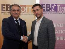 <b>Il presidente di EBiCom-EBt Treviso, </b>Alberto Irone (a dx), e il vicepresidente, Maurizio Piovesan (a sx)