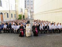 Udienza di papa Leone ai seminaristi del Triveneto: “Non pensatevi soli, e nemmeno da soli”