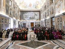Leone XIV ai rappresentanti delle altre chiese e religioni: “Tempo di dialogare e di costruire ponti”
