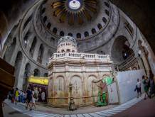 Gerusalemme (Israele), 14 settembre 2023: viaggio in Terra Santa selezione nazionale 8xmille senza forntiere organizzato da Servizio economico sostegno economico Cei e Fisc - foto SIR/Marco Calvarese