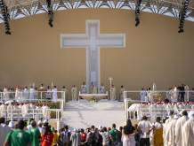 Messa finale della Gmg di Lisbona, presieduta da Papa Francesco