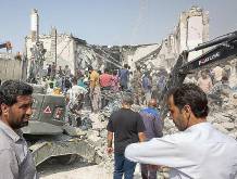 This picture obtained from Iran's ISNA news agency shows the site of a strike on a girls' school in Minab, in Iran's southern Hormozgan province, on February 28, 2026. The United States and Israel launched strikes against Iran on February 28, with Israel's public broadcaster reporting that supreme leader Ayatollah Ali Khamenei had been targeted, as the Islamic republic retaliated with barrages of missiles at Gulf states and Israel. (Photo by ALI NAJAFI / ISNA / AFP)