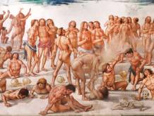 Luca Signorelli “Resurrezione della carne (particolare)” 1499 - 1502, Cappella di San Brizio - Duomo di Orvieto