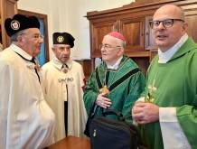 Mons. Marcuzzo, emerito di Gerusalemme, sabato scorso a Negrisia