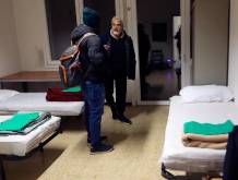 Senza fissa dimora, aperto fino al 28 febbraio il dormitorio di Monigo