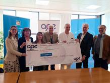 Ape-Avis dona 25 mila euro all’Istituto oncologico di Castelfranco